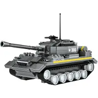 Wange T‑54 Medium Tank 346 Stuks Bouwstenenset voor Hobbybouwers