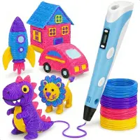 Diydash 3D Pen Starterspakket - incl. navullingen/filament - Set- Tekenen - Roze - Pennen - Voor kinderen en volwassenen - Starterskit - Accessoires