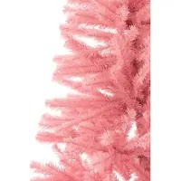 J-Line kerstboom - kunststof - roze - large