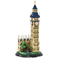 Wange Elizabeth Tower, Londen, VK 783 Stuks Bouwstenenset voor Hobbybouwers