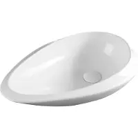 Sanico Orsennes waskom 60x36 cm wit