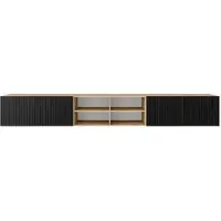 MargaretHadas24 TV-kast Mio IV 300 (3x100) cm (artisan + zwart)