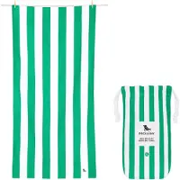 Dock & Bay Cabana - Strandlaken - Extra Large - ( 200x90cm ) - Cancun Green