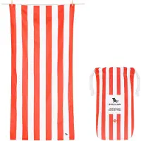 Dock & Bay Cabana - Strandlaken - Extra Large - ( 200x90cm ) - Waikiki Coral