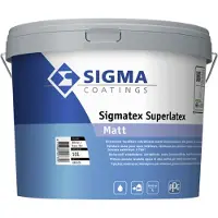 Sigma Sigmatex Superlatex Matt - Op Kleur Gemengd - 10L - Muurverf