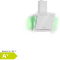 Klarstein Mirage 60 afzuigkap 550 m³/h touch paneel Ambient EEC A++ wit