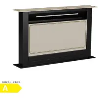 Klarstein Victoria Downdraft-afzuigkap - A energie-efficiëntie, 713,8 m³/u luchtstroom, Superstil 52 dB, Touchscreen, Vaatwasserbestendige filters, LED-verlichting, Crème