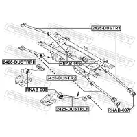 FEBEST Draagarm, wielophanging 2425-DUSTRRH