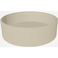 Xenz Coco keramische waskom 40cm zand mat