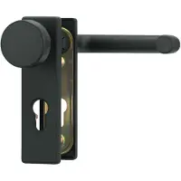 ABUS brandbeveiliging verwisselbare set zwart (Deurset)