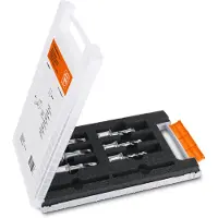 Fein 63111018020 6-delige HSS Spiraalborenset Met 3/4" Weldon-houder