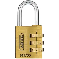 ABUS Zahlenschloss Serie 165 mit EAN, Typ 165/30 B/SB