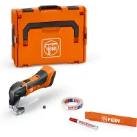 Fein Fijne accuplaatschaar tot 1,6 mm ABLS 18 1.6 E AS Solo incl. accessoires in L-Boxx - 71300662000