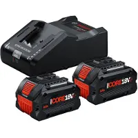 Bosch Accu Starterset | 2 X PROCORE18V+ 8.0AH + GAL 18V-160 Professional - 1600A02X03