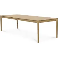 Ethnicraft Bok Tisch lackierte Eiche rechteckig