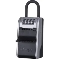 Master Lock Sleutelkluis 5480EURD - Sleutelkluis - Extra grote opslagcapaciteit - Zwart Zilver