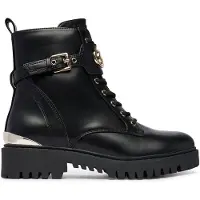 GUESS Veterlaarsjes 'OLANNA' goud / zwart
