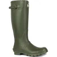 Barbour Regenlaarzen 'Bede' donkergroen / wit
