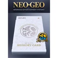 SNK Corporation NEO GEO AES+ geheugenkaart, wit