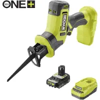 Ryobi R18RSC-1C20GP ONE+ 18V Compacte Accu Reciprozaag (incl. 1x 2,0 Ah accu & lader) - 5133006951