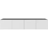 Margaret Hadas24 TV-kast Leo 200 (2x100) cm (zwart + wit)
