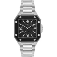 Philipp Plein Analoog horloge zwart / zilver