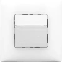 Theben theMura S180-100 UP WH sensor, met frame, wit / opaal, Kunststof