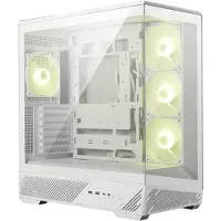 MSI MAG PANO 130R PZ Midi-tower PC-behuizing Wit Zijvenster