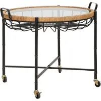 Mauro Ferretti Salontafel Cebu With Glass & Wells 70,5×65×57 cm