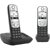 Gigaset DECT-telefoon A690A Zwart