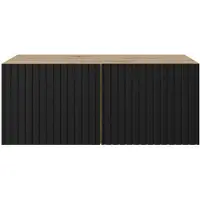 MargaretHadas24 TV-kast Mio 1x100 cm (artisan + zwart)