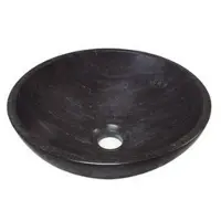 Plieger Stone waskom opbouw Ø30x12cm antraciet