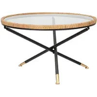 Mauro Ferretti Salontafel Tavolo Da Caffe' Saint Barth Rotondo Ø 80×46,5 cm