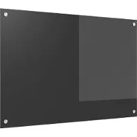 Syfax Keukenachterwand Donkergrijs 90 x 60 cm gehard glas