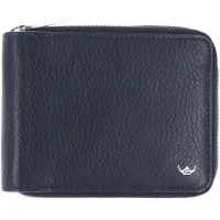 Golden Head Leer portemonnee Capri RFID Protect RV-Scheintasche 1367 Blau donkerblauw