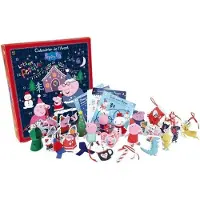 Jemini Peluche Peppa Pig Calendrier de l'avent Modèle aléatoire