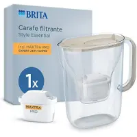 Brita Filterfles en -karaf Style Essential 1 cartouche Maxtra Pro Expert Sable