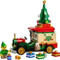 LEGO 40746 kerstman bezorgbus