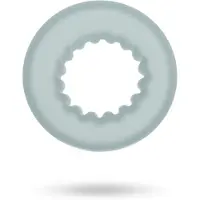 Oxballs - Axis - Ribbed Cockring - Transparant Ice