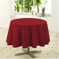 Coppens Wicotex tafelkleed essentiel rood 180cm rond