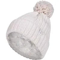 Heat Holder - Thermische Pom Pom Bobble-hoed voor dames - Room