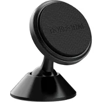 Rokform - Adjustable Magnetic Car Mount 360 Degree Swivel with 3M VHB Tape Cell Phone Holder Aluminum Dashboard Phone Mount Stand for Truck Car & V