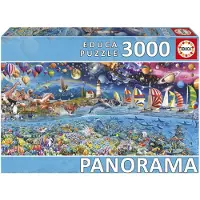 Educa Puzzel van 3000 stukjes. Levensbeeld (panorama)