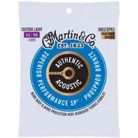 Martin Authentieke akoestische SP Custom Light Phosphor Bronze