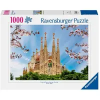 Ravensburger puzzel Sagrada Família 1000 stukjes volwassenen premium.