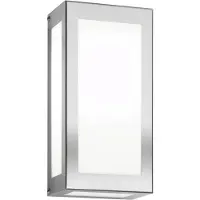 CMD LED-wandlamp buiten KINA, alu / grijs / zink, Roestvrij staal, Modern, LED wandlamp buiten
