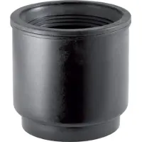 Geberit PE Aansluitmof lang, met manchet, voor staand-WC, 367.868.16.1