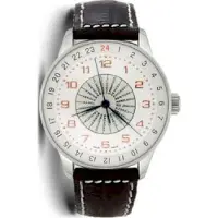 Zeno-Watch Basel Zeno-Watch - Polshorloge - Heren - Chronograaf - X-Large Retro wereldtijdsaanduiding - P554WT-f2