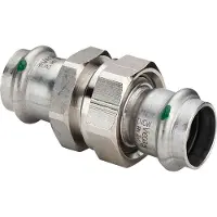 Viega Sanpress Inox koppeling 3-delig SC 54mm