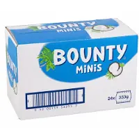 Bounty Minis - Chocoladerepen - Doos - 24x333g